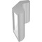 Ekena Millwork 5-in. W x 6-in. D x 10-in. H Carmel Architectural Grade PVC Knee Brace BRCP05X06X10CAR - alternate 5